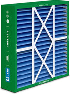 Filterbuy 22x24x5 Air Filter MERV 13 Optimal Smoke & Allergy Defense (4-Pack), Electrostatic Pleated HVAC AC Furnace Filters for Amana, Goodman, and Five Seasons (Actual Size: 22.06 x 23.94 x 5.25)