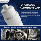 926-959 Upgrade Aluminum Engine Oil Cooler Oil Filter Housing for 2011-2016 Jeep Wrangler Grand Cherokee Dodge Challenger Charger Journey Caravan Durango Chrysler 300 200 Town Country Ram 3.6L 926-876