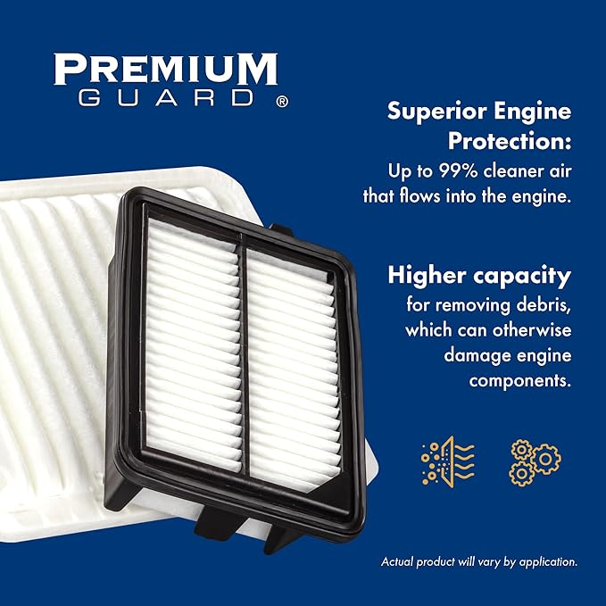 PG Engine Air Filter PA99479 | Fits 2018-2025 Chevrolet Express 2500, 2021-2025 Express 3500, 2021-2025 GMC Savana 3500, 2018-2025 Savana 2500, 2021-2025 Chevrolet Express 4500