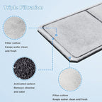 HiTauing 12 Packs PF-S Filter Cartridge for PF10 Power Filters, ONLY fit to Model PF10 Power Filters