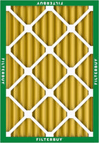 Filterbuy 28x30x2 Air Filter MERV 11 Superior Pet & Allergy Defense (6-Pack), Electrostatic Pleated HVAC AC Furnace Filters Replacement, Made in USA (Actual Size: 27.75 x 29.75 x 1.75)