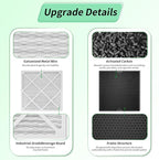 Activated Carbon/MERV-13 Filter Replacement Set, 16x16x1 inch High-Efficiency Replacement Filter for Commercial 550 Air Scrubber & Purifiers (Pack of 5)