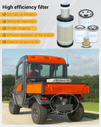 77700-05389 Maintenance Filter Kit Fit for Kubota RTV-X1140 RTV-X1100C RTV-X1120D Utility Vehicle,Replacement number HH150-32094 6A320-59930 HHK70-14070 HHK32-16770 1G319-11210