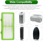 (12 Pack) AER1 Filter 4 HEPA Filters + 8 Carbon Booster Filters Compatible With Holmes AER1 Type Total Air Filter HAPF300AH True HEPA Filter, Replacement HEPA Filter Accessories