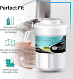 ICEPURE RWF0600A NSF401&473&53 Replacement for GE MWF, MWFP, MWFA, MWFAP, MWFINT, GWF, GWFA, HWF, HWFA, HDX FMG-1, Smartwater, WFC1201, GSE25GSHECSS, 3PACK