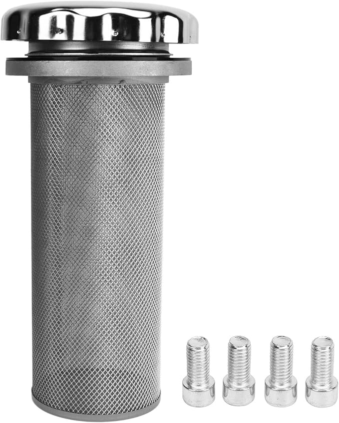 Hydraulic Air Filter Stainless Steel Oil Tank Air Cleaner Precise Efficient Filtration Detachable for Industrial Fuel Systems Chemical Automotive Mining Metallurgy