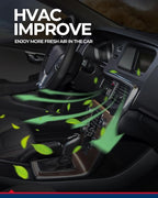 KAX Cabin Air Filter, CF10370 Replacement for Mustang 2005 2006 2007 2008 2009 2010 2011 2012 2013 2014, w/Activated Carbon Passenger Compartment Air Filter