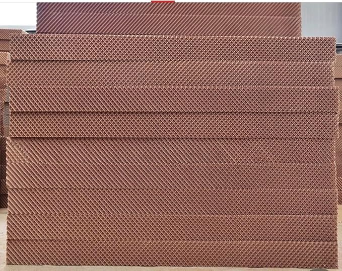 High Efficiency Swamp Cooler Pads, Swamp Cooler Filter, Evaporative Cooling Pad, Evaporative Cooler Pads, Evaporative Cooler Replacement Media, 1 Piece (24" Long, 12" Wide, 6" Thick)