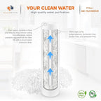 Aquaboon 1 Micron 20 x 4.5 Sediment Water Filter Replacement Cartridge | Whole House Sediment Filtration | Compatible with AP810-2, AP810-6, SDC-45-2005, FPMB5-20, P5-20, FP25B, 155358-43, 10 Pack