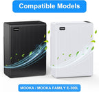 MOOKA FAMILY E-300L Air Purifiers Official H13 Replacement Filter Compatible with MOOKA E-300L Air Purifiers (2 Count)