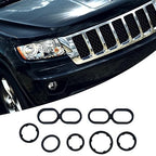 9Pcs Engine Oil Filter Housing O Ring Seal Kit 68191356AA Replacement for Dodge Ram Jeep Chrysler 3.6L