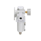 PneumaticPlus SAU420T-N06G-MEP Compressed Air Filter Regulator Combo 3/4" NPT -T-Handle, Manual Drain, Metal Bowl