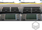 Carbon Fiber Interior Full Compatible with BMW X5 Dashboard air Conditioning Vents 6 pcs.-1