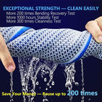 Aquarium Filter Media, Newly Premium 8-Layer Filter Pads for Aquarium, Fish Tank Sponge Pad Foam Filter Accessories for Pond (47" x 12",1 Pack)