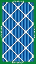 Filterbuy 8x16x4 Air Filter MERV 13 Optimal Smoke & Allergy Defense (2-Pack), Electrostatic Pleated HVAC AC Furnace Filters Replacement, Made in USA (Actual Size: 7.50 x 15.50 x 3.63)