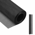 20 Mesh 304 Stainless Steel Mesh Screen, 47''×118''（120cm×300cm） Wire Screen Mesh, Rust Free Woven Wire Mesh, Metal Mesh Screen for Air Vents, Window Screen, Filters, Cage,Garden Covers (Black)