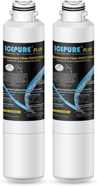 ICEPURE NSF/ANSI 53 Premium Certified DA29-00020B Refrigerator Water Filter Replacement for Samsung DA97-08006A, RF28HMEDBSR, RF263BEAESR, HDX FMS-2, HAF-CIN/EXP, 469101, RF4287HARS, RF28HFEDBSR,2PACK