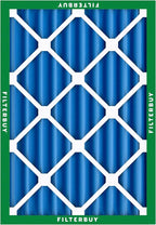 Filterbuy 18x24x4 Air Filter MERV 13 Optimal Smoke & Allergy Defense (6-Pack), Electrostatic Pleated HVAC AC Furnace Filters Replacement, Made in USA (Actual Size: 17.50 x 23.38 x 3.63)