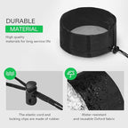 VIVOSUN 2-Pcs Grow Tent Vent Cover, 4"/6"/8" Duct Filter Vent Cover with Elastic Band and Fixed Buckle for Plant Grow Tent Vent, 4inches, 2pcs/Pack