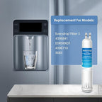 Waterdrop WD-F08 Replacement for 4396841, Everydrop® Filter 3, EDR3RXD1, 4396710, Kenmore® 46-9083, 46-9030, Refrigerator Water Filter, 2 Filters
