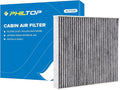 PHILTOP Cabin Air Filter, Replacement for Jetta 2019-2021, Tiguan 2018-2021, Atlas 2018-2021, Golf 2015-2021, Premium CF11643 Cabin Filter with Activated Carbon, Filter Up Dust Pollen