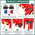 Industrial Grade Three-Stage Air Drying System, 0-150 PSI, 3/8 Inch NPT, Aluminum Alloy, with Particulate Filter, Coalescing Filter, Desiccant Dryer, and Air Regulator (Manual Drainage)