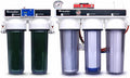LiquaGen - 6 Stage Heavy Duty - 0 TDS/PPM Reverse Osmosis/Deionization Aquarium Reef Water Filter System | Ultimate Purification RO/DI Machine w/Dual Deionization Canisters (75 GPD)