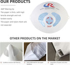 50 Pack of Paint Strainers, Paint Filter Strainer Paper Cone - 190 Micron Ultra-Flow Blue Fine Mesh for Automotive Paint Spray Guns, Resin