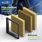 Engine and Cabin Air Filter Combo for Toyota Camry 3.5L V6 2012-17,Highlander Gas 2.7L/3.5L 2014-19, Sienna 2.7L 2011-20,Avalon 3.5L 2013-18 Air Filter Car Replacement #CF10285 CA10755 Car Accessories
