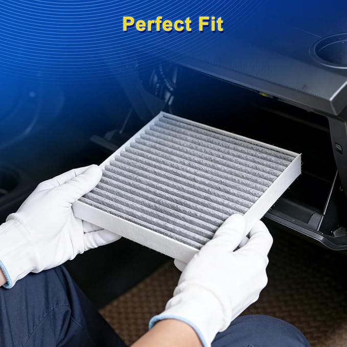 Cabin & Engine Air Filter Kit Fits L4-2.7L Tacoma 2005-2023