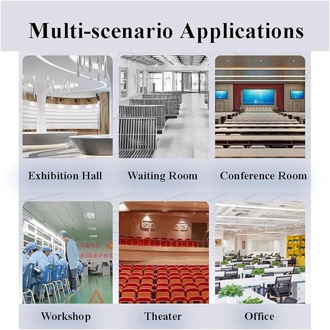 Access Panel Air Grille Vent Cover, Rectangle Return Air Filter Grille with Removable Insect Screen for Home & Commercial Use(12 x 22 in)