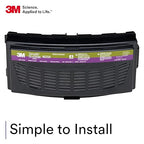 3M Versaflo Formaldehyde/HEPA Cartridge TR-6350N, NIOSH Approved, for TR-600/800 PAPR Series, Case of 5