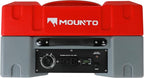 MOUNTO 550cfm Hepa Air Scrubber Industrial Air Cleaner- 550cfm Portable Air Purifier w/Variable Speed, Dual Outlet for Fire/Water Damage Restoration, Construction & Painting, Janitorial (Red)