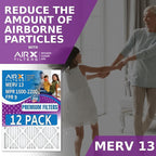 14x20x2 Air Filter MERV 13 comparable to MPR 1500-2200 & FPR 9 - Made in USA by AIRX FILTERS WICKED CLEAN AIR.