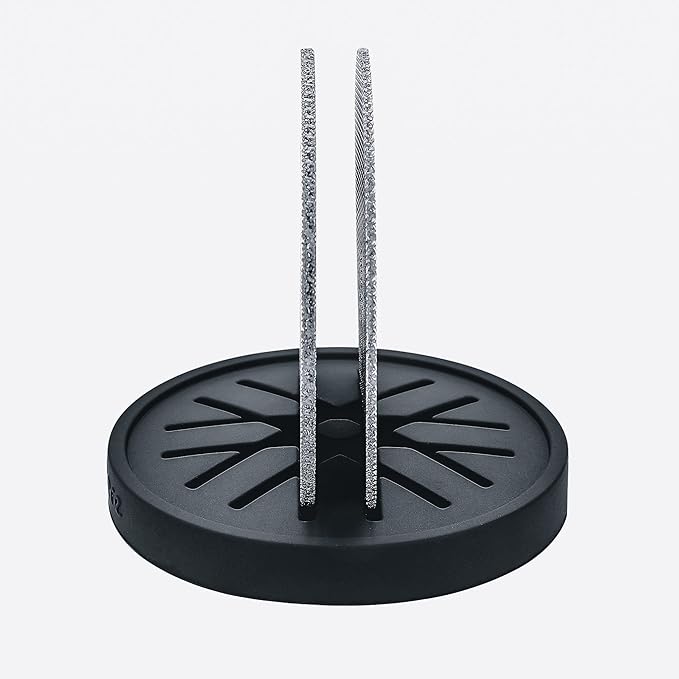 Normcore Puck Screen Stand - Silicone Puck Screen Holder - Compatible with 58.5mm 53.3mm 51mm Reusable Coffee Filters and Espresso Machine Portafilter Basket - Black