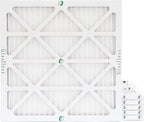Glasfloss 16x16x1 MERV 10 (FPR 5-6) Pleated Air Filters Box of 6. Actual Size: 15-1/2 x 15-1/2 x 7/8