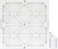 Glasfloss 24x24x1 MERV 10 (FPR 5-6) Pleated Air Filters Box of 6. Actual Size: 23-3/8 x 23-3/8 x 7/8