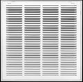 HVAC Premium 24 x 30 Duct Opening Steel Return Air Filter Grille, for 1-inch Filter, Removable Door, Flat Stamped HVAC Vent Cover Grille, Outer Dimensions 26.5 x 32.5