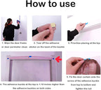 Door Mesh Screen with Magnet, Fly Hanging Temporary Magic Patio Heavy Duty Front Back Screen Magnetic Closure, Portable French Net for Door to Keep Bugs Out Doorway Curtain 35x83 in