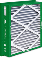 Filterbuy 24x24x5 Air Filter MERV 8 Essential Dust & Allergy Defense (4-Pack), Electrostatic Pleated HVAC AC Furnace Filters Replacement for Honeywell Return Grille (Actual Size: 22.38 x 22.38 x 4.38)