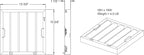Captive Aire Systems Stainless Steel Restaurant Hood Filter, (16" high x 16" wide)