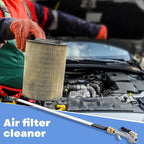 16" Air Filter, Radiator Cleaning Wand for High Efficiency Cooling Systems and Radiators, Water Air Cleaning Wands for Blow out Wash out Kit, Home Car Truck Power Washer Wand