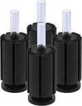 Pawfly Aquarium Bio Sponge Filter Quiet Betta Fry Shrimp and Small Fish Foam Filter for Fish Tanks up to 20 Gallons, 4 Pack