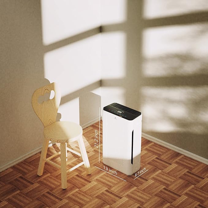 Airthereal APH260 Air Purifier for Home Large Room and Office with 3 Filtration Stage True HEPA Filter - Removes Allergies, Dust, Smoke, Odors, and More - CARB ETL Certified, 152 CFM, Pure Morning