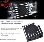 Thermal Bypass Valve Upgrade with Billet Filter Coupler Fit for 2019-2024 Ram 6.7L Cummins Diesel with 68RFE or Aisin AS69RC Transmission