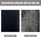Carbon Fabric Filter - 16" x 48" x 0.12" Activated Charcoal Hepa AC Vent Filter Replacement
