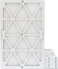 Glasfloss 12x24x1 MERV 10 (FPR 5-6) Pleated Air Filters Box of 6. Actual Size: 11-3/8 x 23-3/8 x 7/8