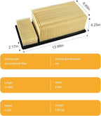 Engine Air Filter BC3Z-9601-A Compatible with FA-1902 11-16 Ford 6.7L Diesel Engine Advanced Large Capacity Replacement Part No. BC3Z-9601-A
