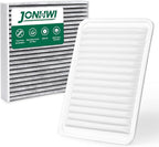 Engine & Cabin Air Filter Compatible with CAMRY 2.4L (2007-2009), CAMRY 2.5L (2010-2017), VENZA (2009-2016), Replace for CF10285 CA10171
