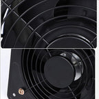 10 inch, High Speed Explosion-Proof Garage Ventilation Fan 6-10 Inch 220V Low Noise Metal Bathroom Exhaust Smoke Fan for Home Use, Greenhouse Easy to Store